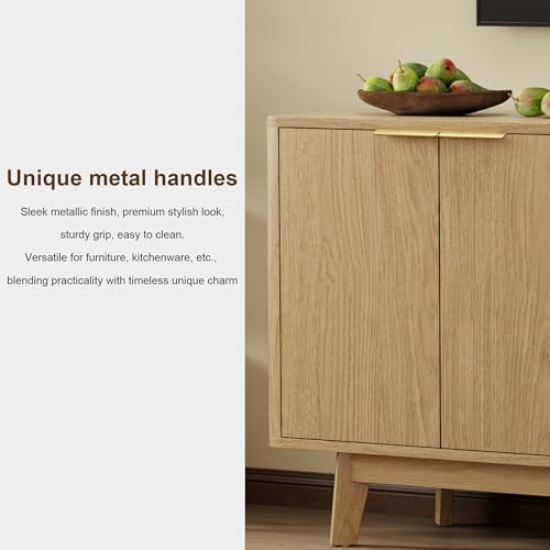 TV Stand for 70 Inch TVs with Sliding Doors and Storage Cabinets