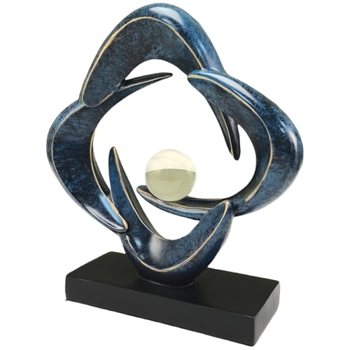 Abstract Resin Decorative Sculpture for Living Room Coffee Table and Shelf Decor