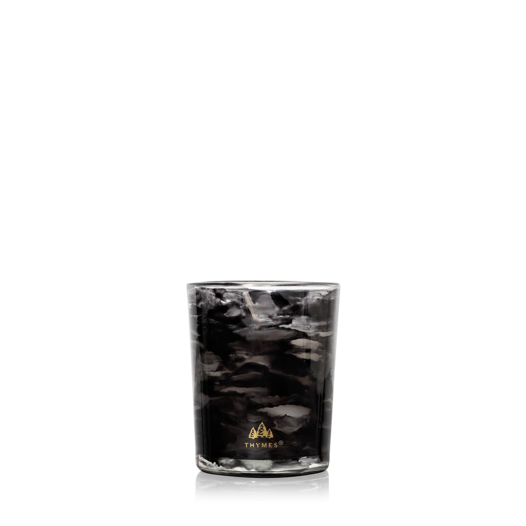 Scented Candle with Evergreen Wood and Amber Fragrance Home Decor Candle