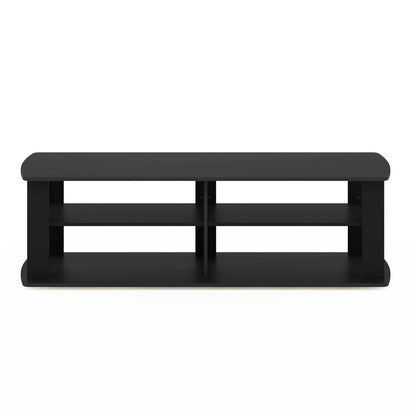 3-Tier Wide Storage Shelf with Open Shelves Engineered Wood Modern Design