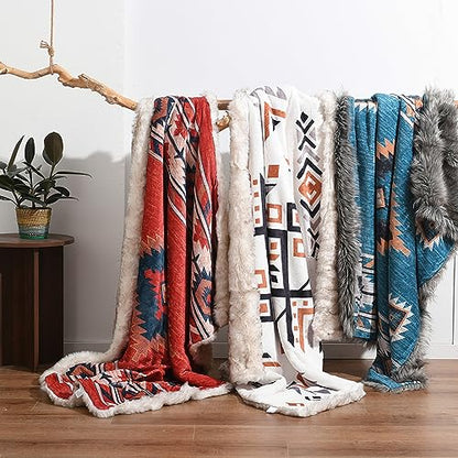 HORIMOTE HOME Faux Fur Blanket