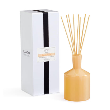 Luxury Reed Diffuser with Natural Wood Reeds Reusable Glass Vessel Long Lasting Home Fragrance Made in USA