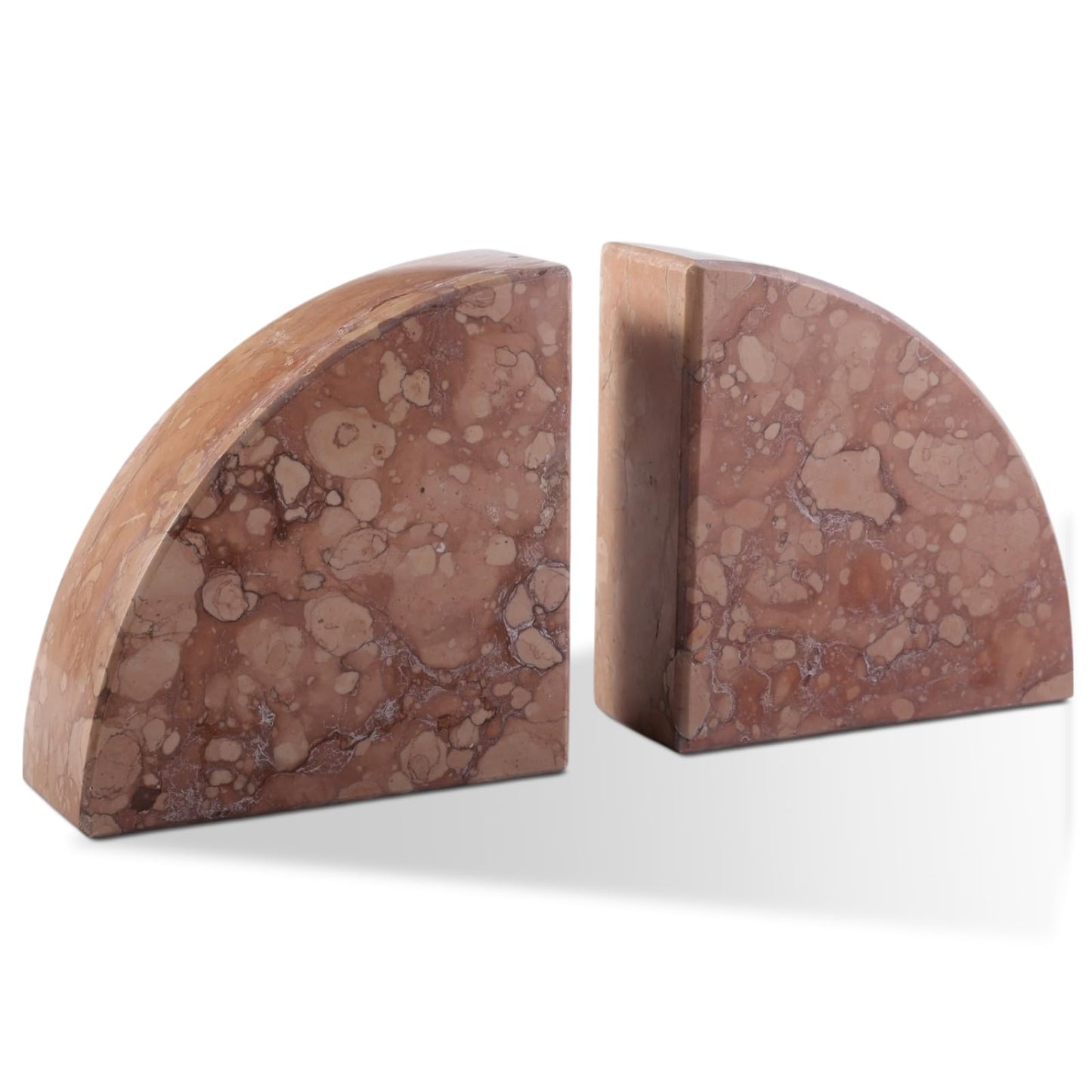 Marble Decorative Bookends for Heavy Books