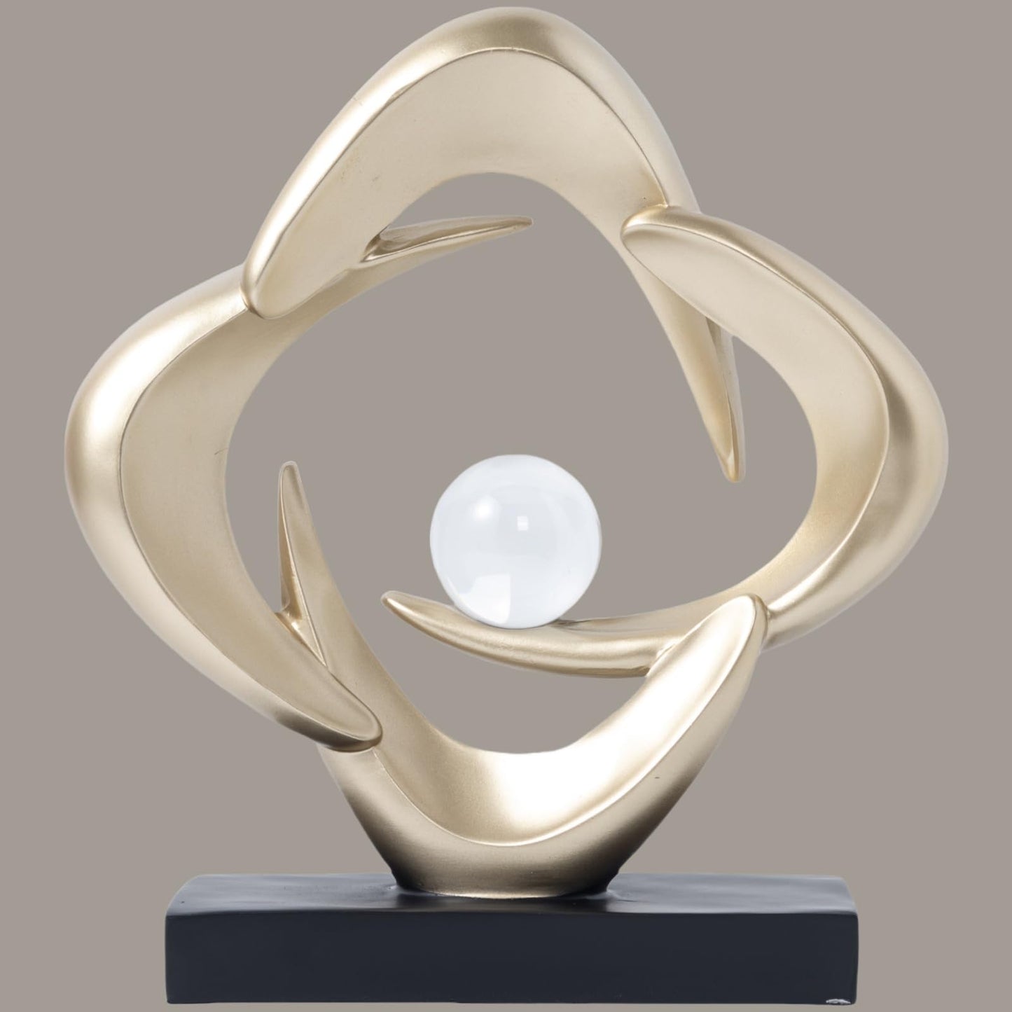 Abstract Resin Decorative Sculpture for Living Room Coffee Table and Shelf Decor