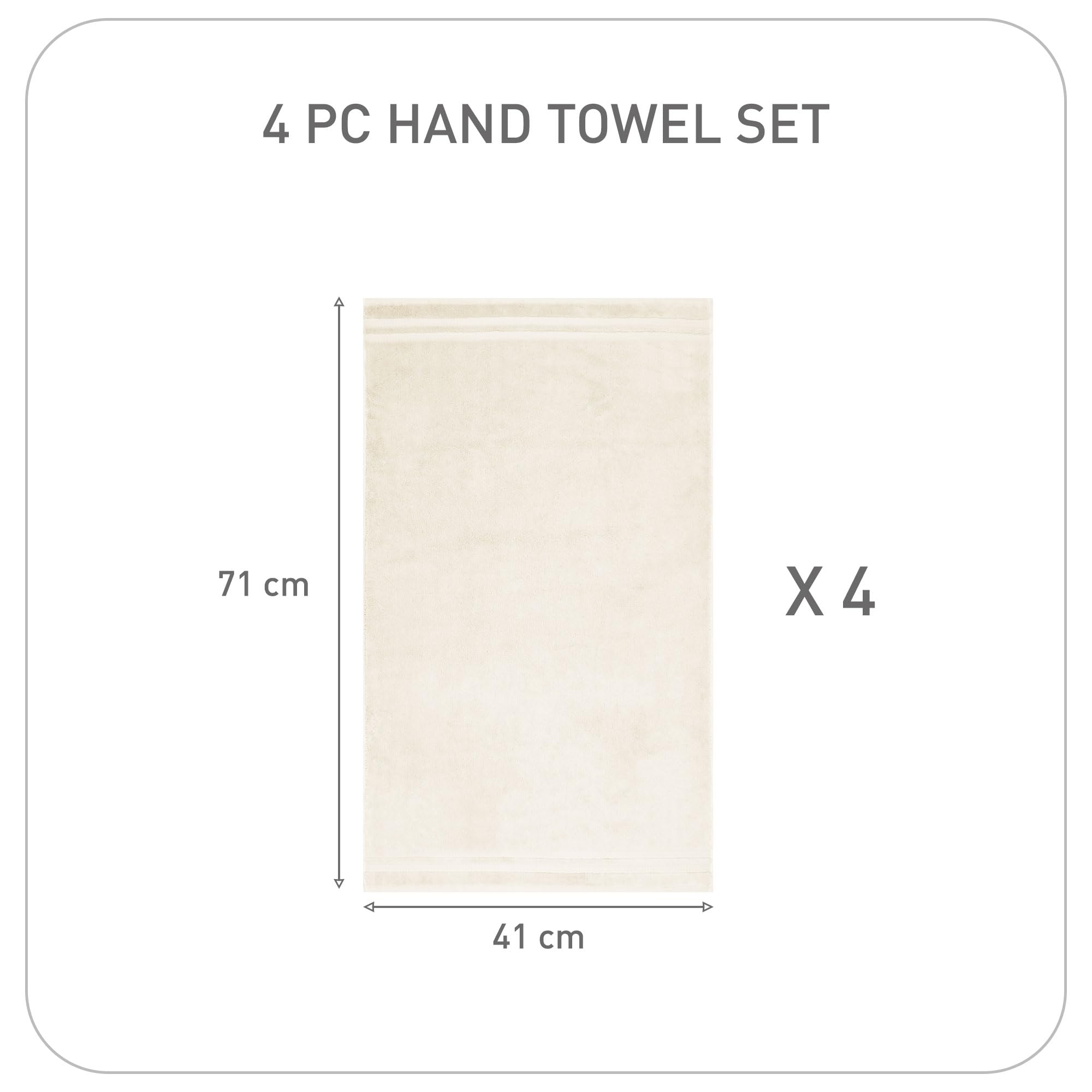 Luxury 100% Cotton Bath Towel Set Quick Dry Soft Absorbent Bathroom Towels Large Hand Washcloth Set