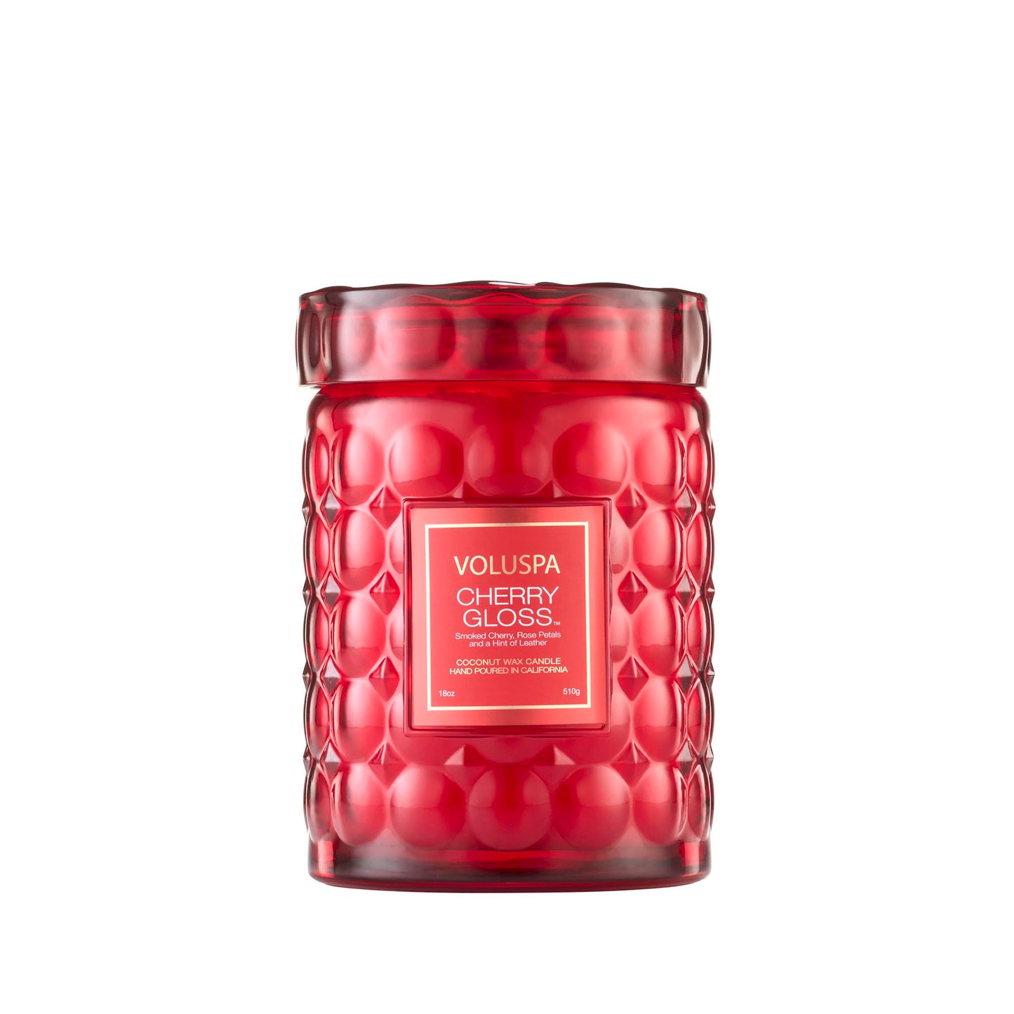 Luxury Scented Candle in Japonica Jar with Coconut Wax and Long Burn Time Vegan Home Decor
