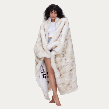 HORIMOTE HOME Faux Fur Blanket