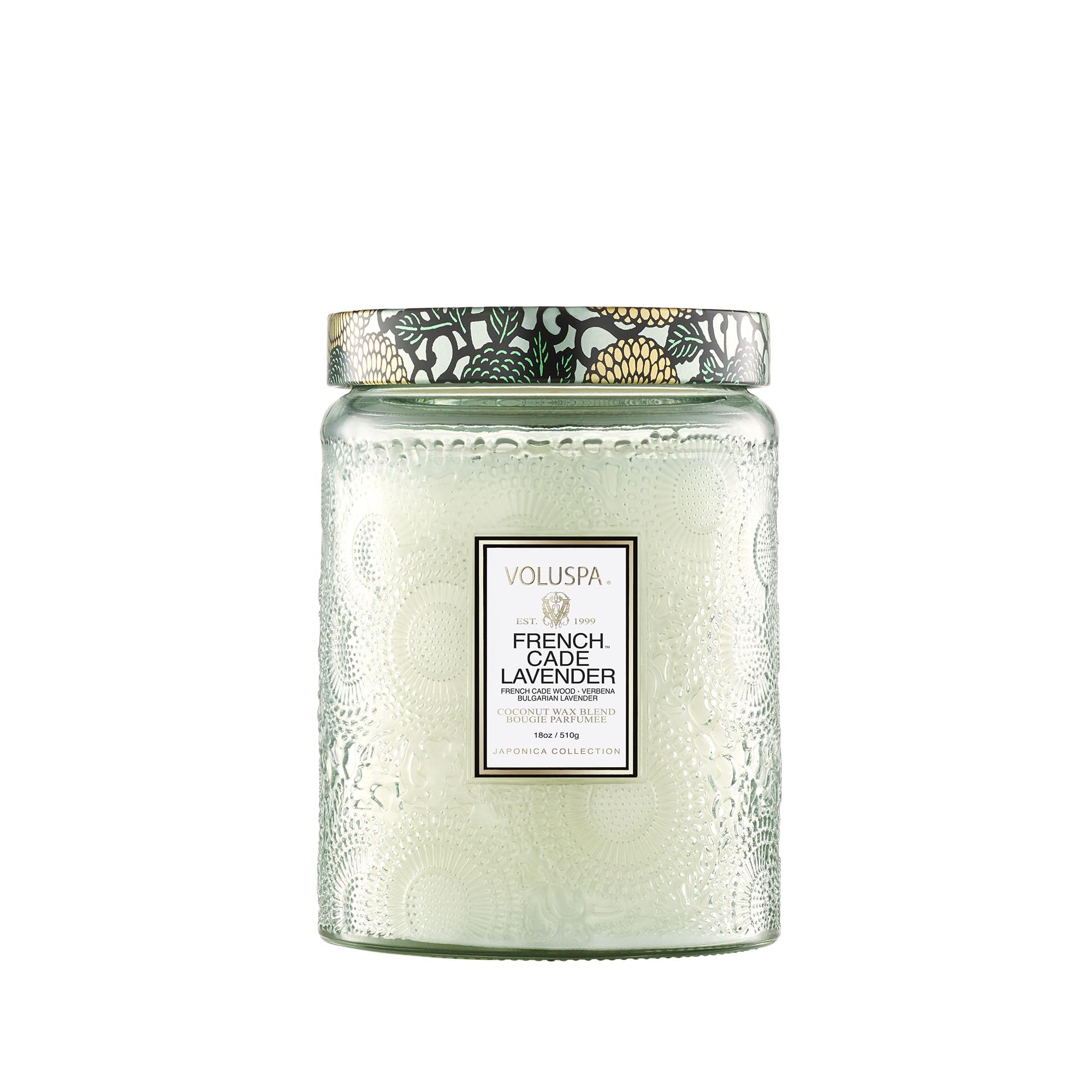 Luxury Scented Candle in Japonica Jar with Coconut Wax and Long Burn Time Vegan Home Decor