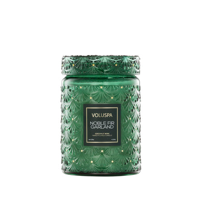 Luxury Scented Candle in Japonica Jar with Coconut Wax and Long Burn Time Vegan Home Decor