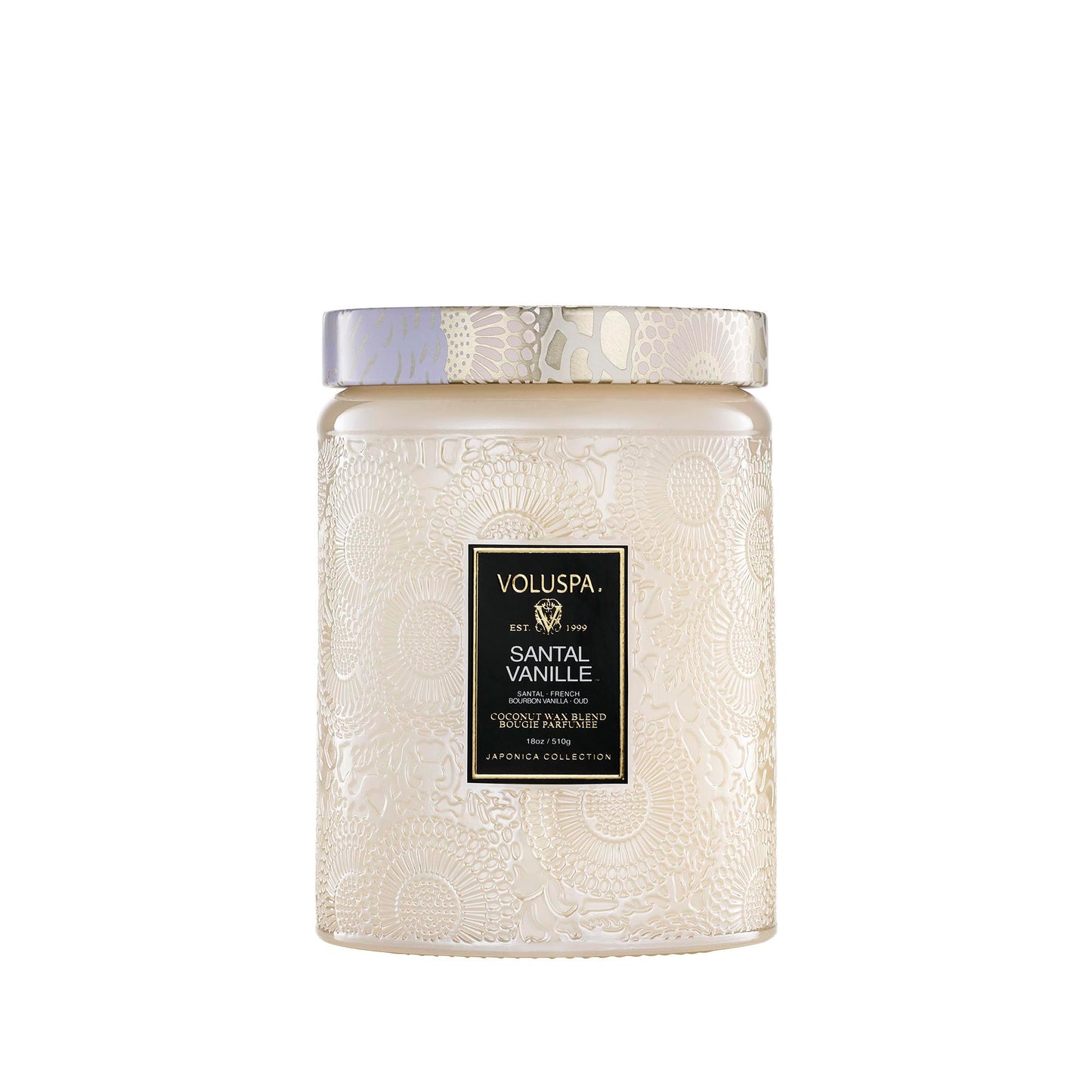 Luxury Scented Candle in Japonica Jar with Coconut Wax and Long Burn Time Vegan Home Decor