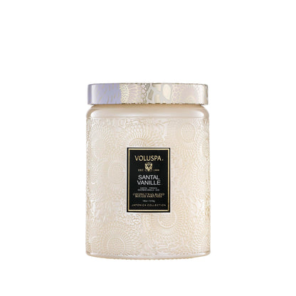 Luxury Scented Candle in Japonica Jar with Coconut Wax and Long Burn Time Vegan Home Decor