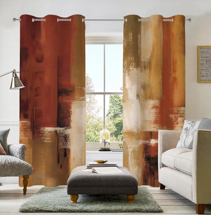 Asuexpect Abstract 50% Blackout Curtains