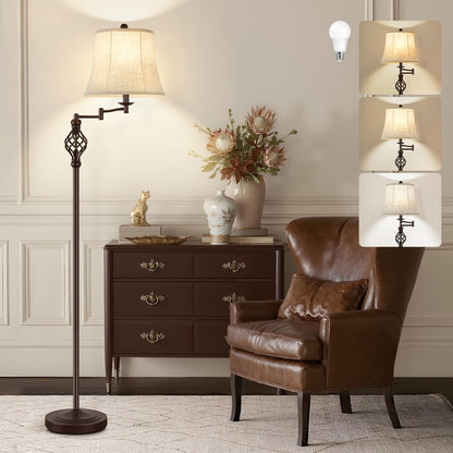 GyroVu LED Pharmacy Floor Lamp for Living Room