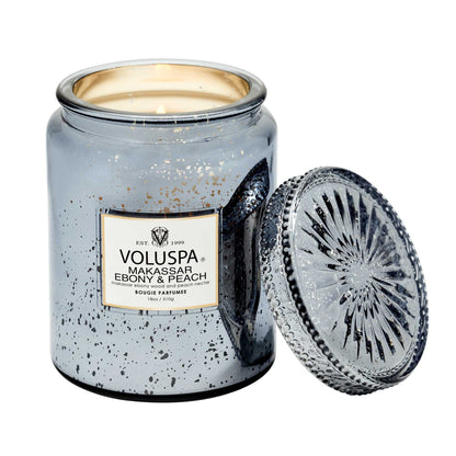 Voluspa Vermeil Grande and Small Candle Jars