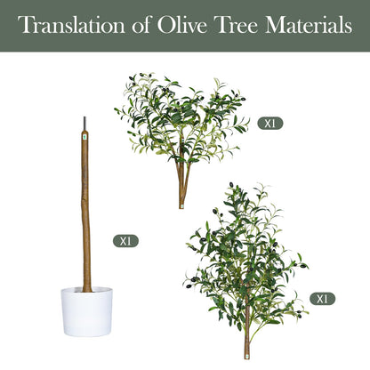 Artificial Tree, Large Faux Plants Indoor