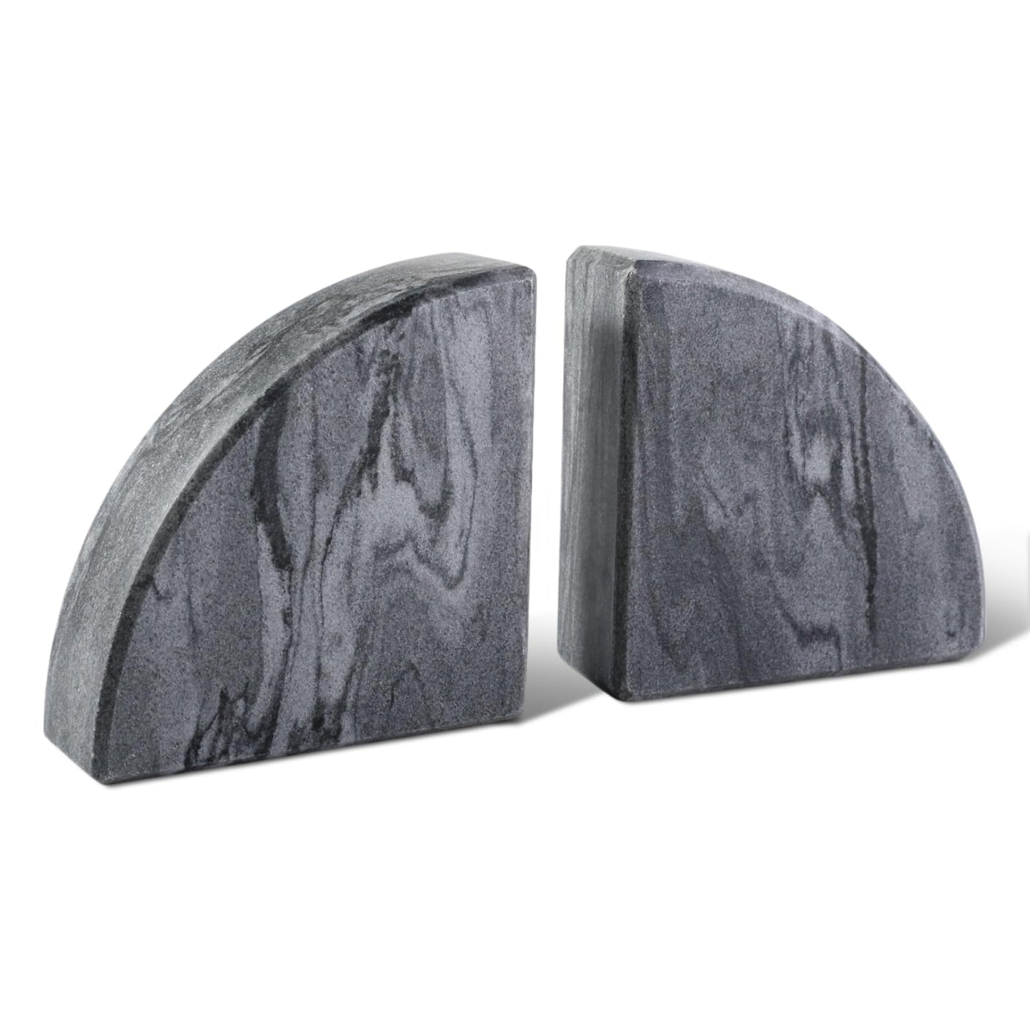 Marble Decorative Bookends for Heavy Books