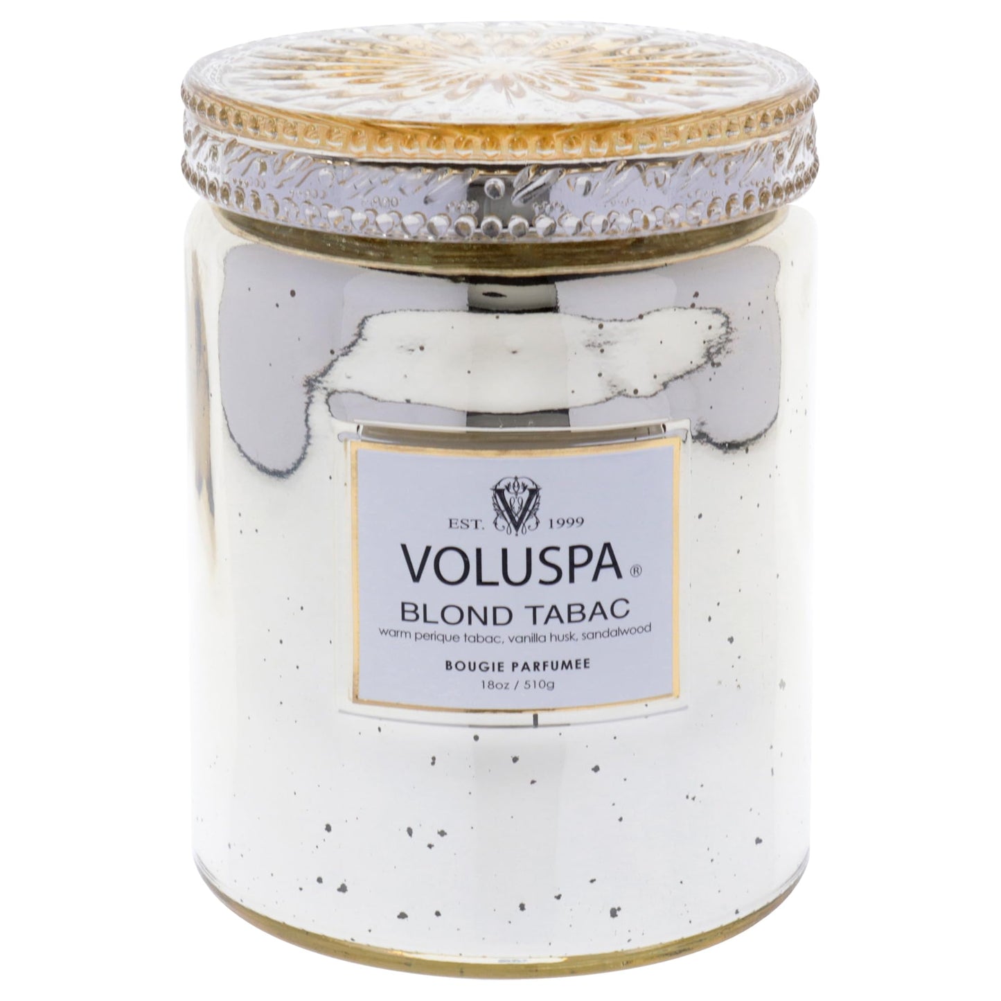 Voluspa Vermeil Grande and Small Candle Jars