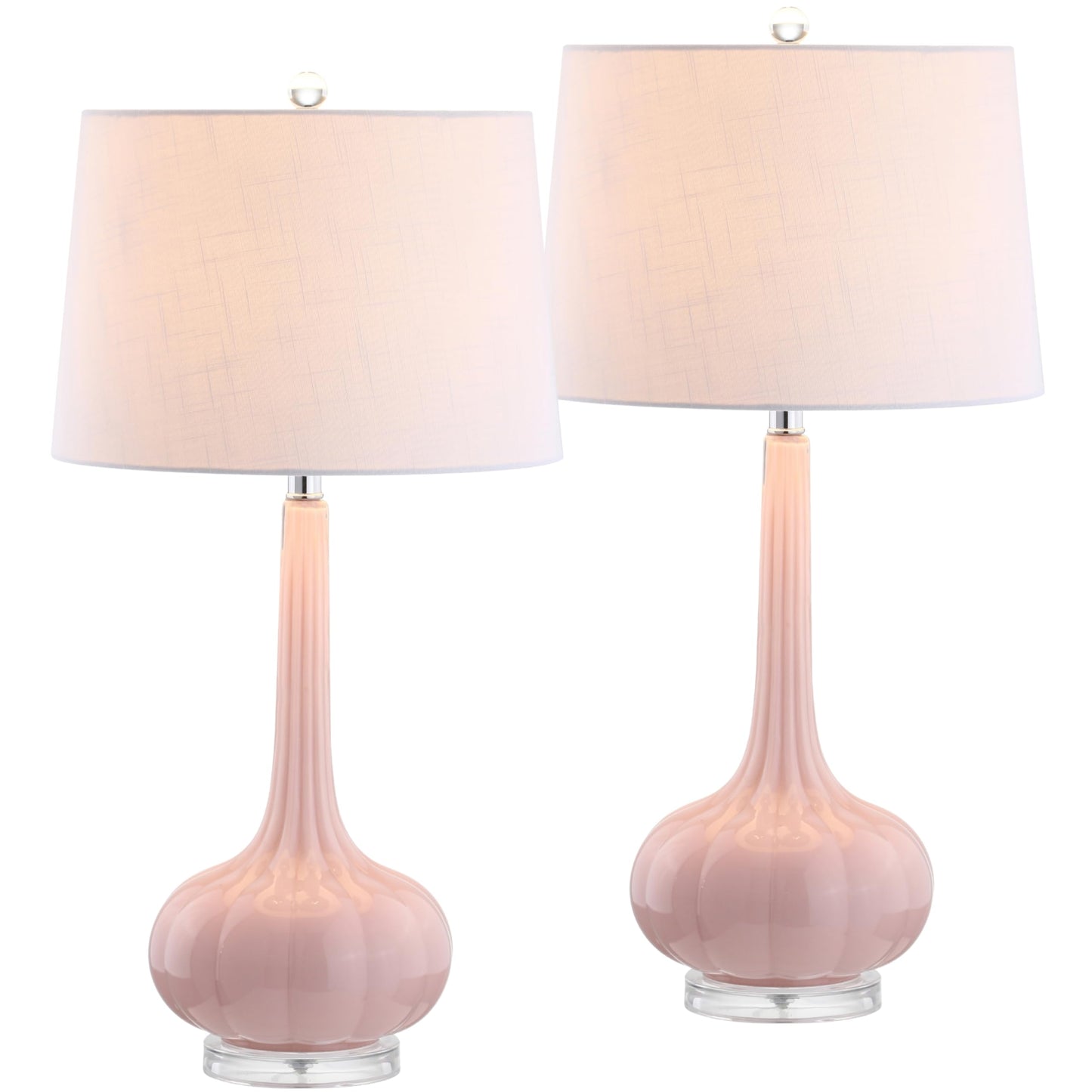 JONATHAN Y JYL1079A-SET2 Bette Teardrop Table Lamp