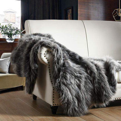 HORIMOTE HOME Faux Fur Blanket