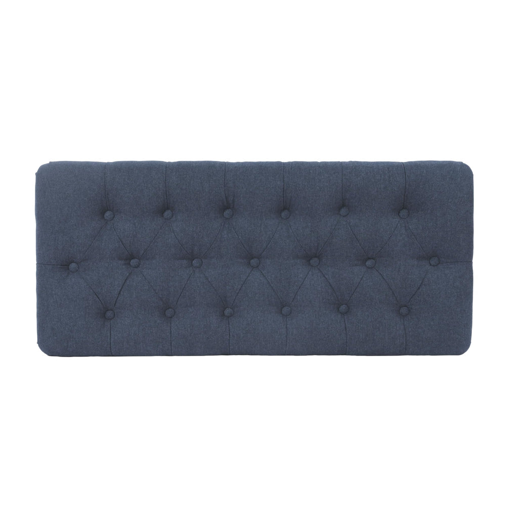 Tufted Storage Ottoman Bench with Hinged Lid for Living Room and Bedroom