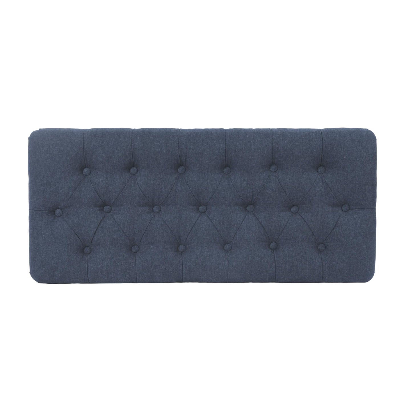 Tufted Storage Ottoman Bench with Hinged Lid for Living Room and Bedroom