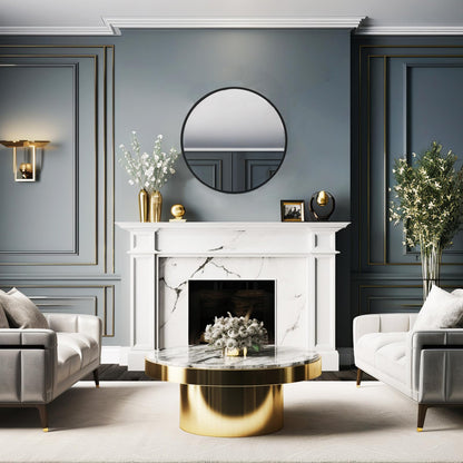 Sunniry Round Wall Mirror