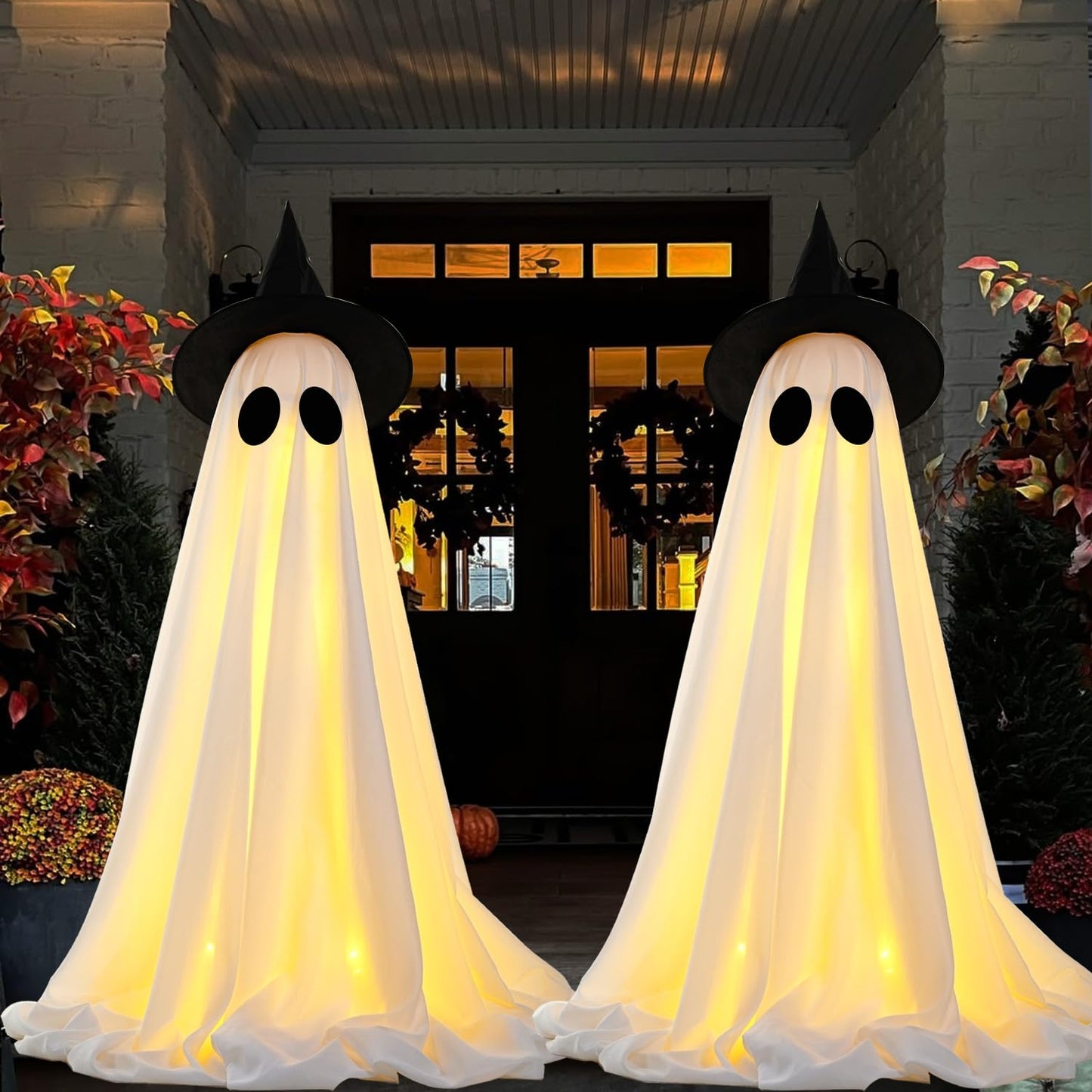 Hanging Ghost Halloween Decorations Outdoor Indoor Porch Yard Party Props