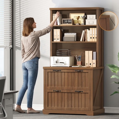 SEDETA Farmhouse Filing Cabinet for Home Office