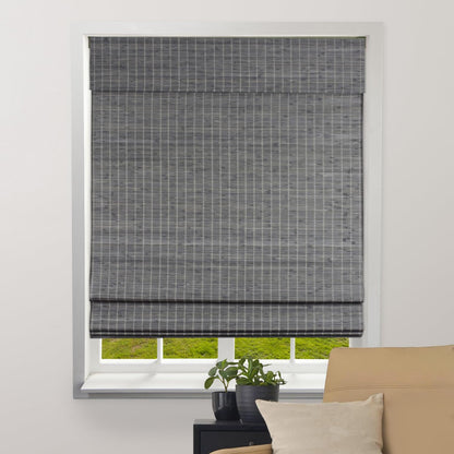 ARLO BLINDS Cordless Bamboo Roman Shades Blinds