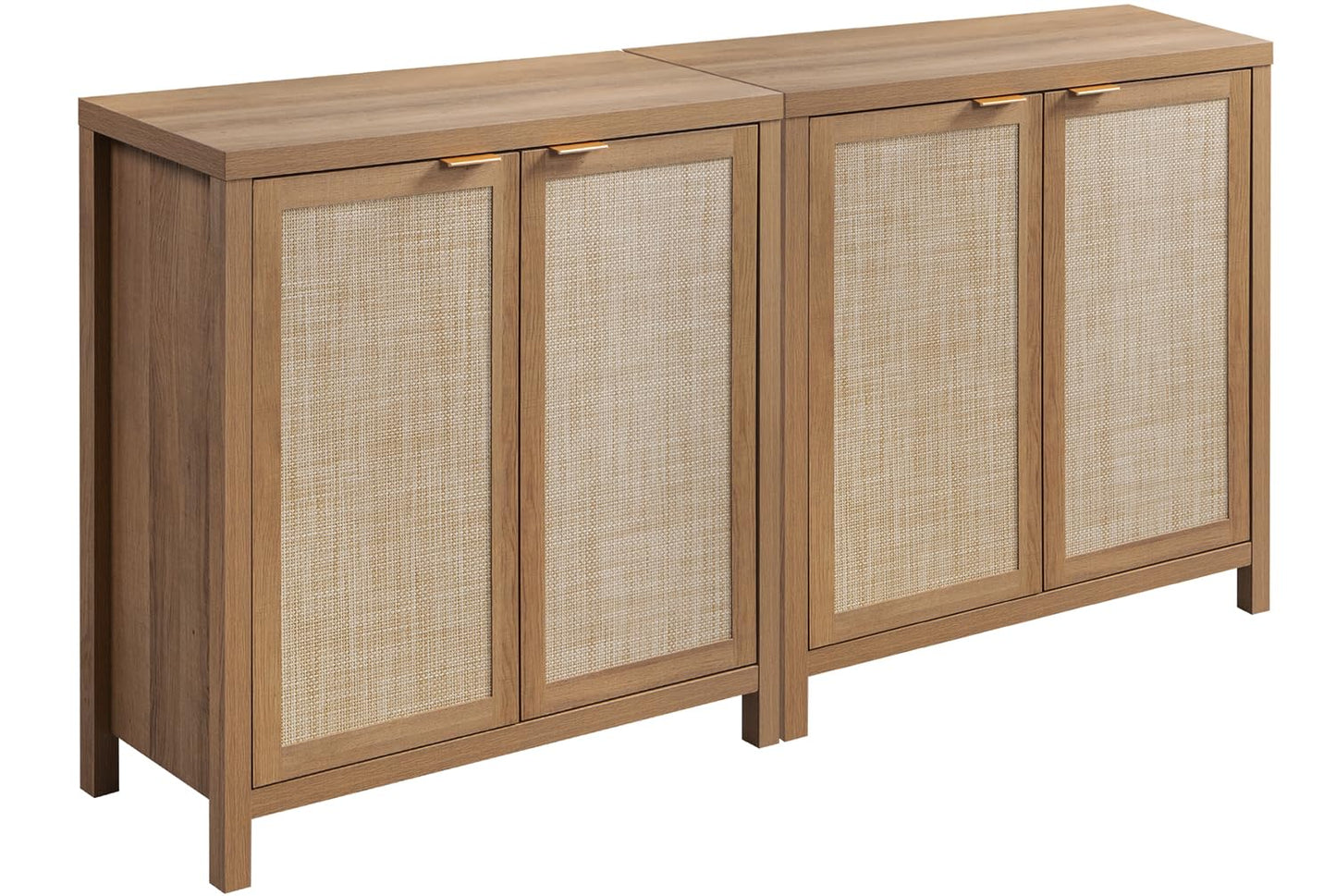 Rattan Sideboard with Storage