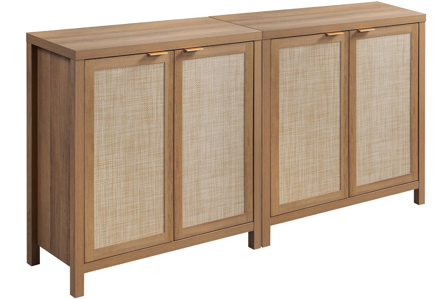 Rattan Sideboard with Storage