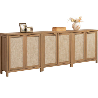 Rattan Sideboard with Storage