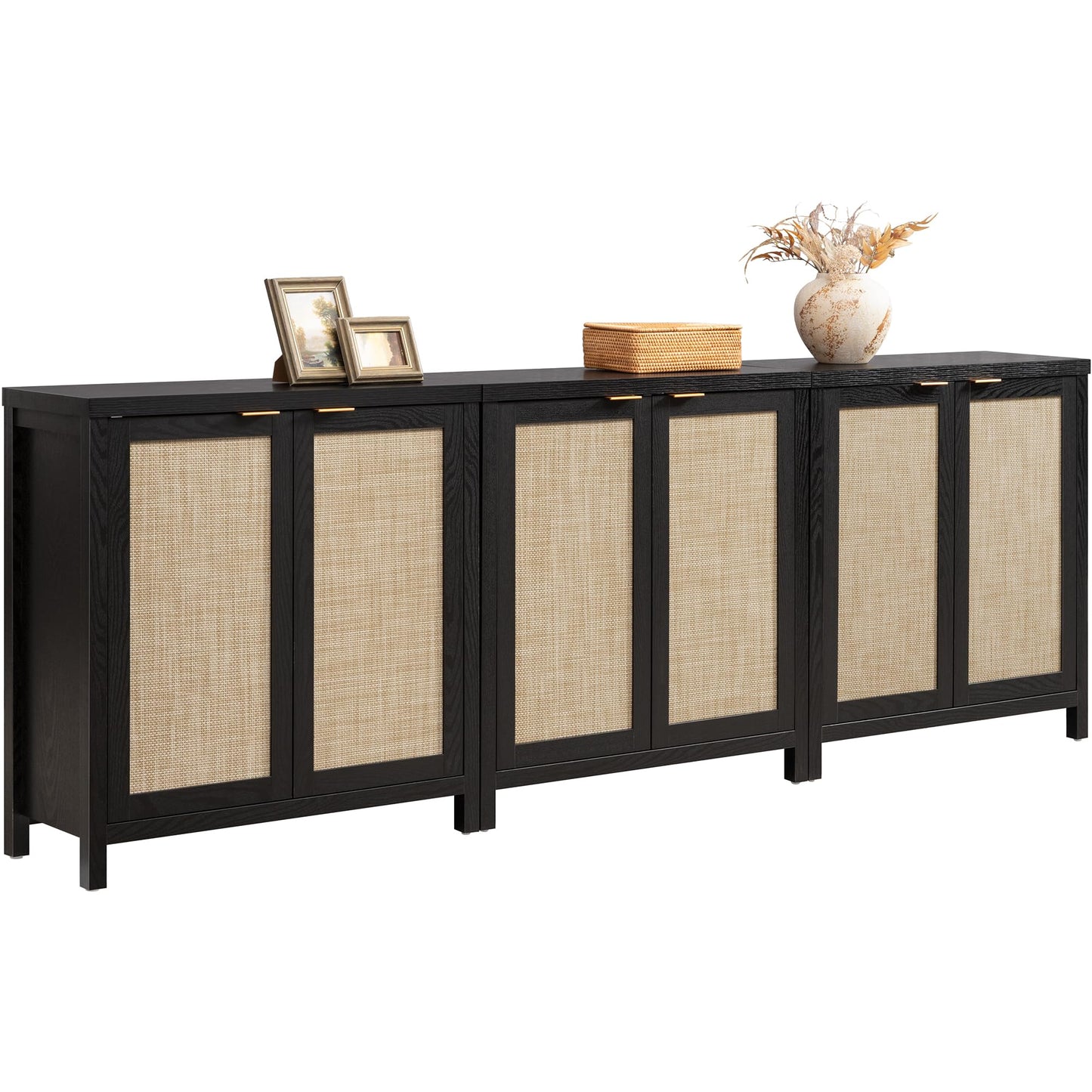 Rattan Sideboard with Storage