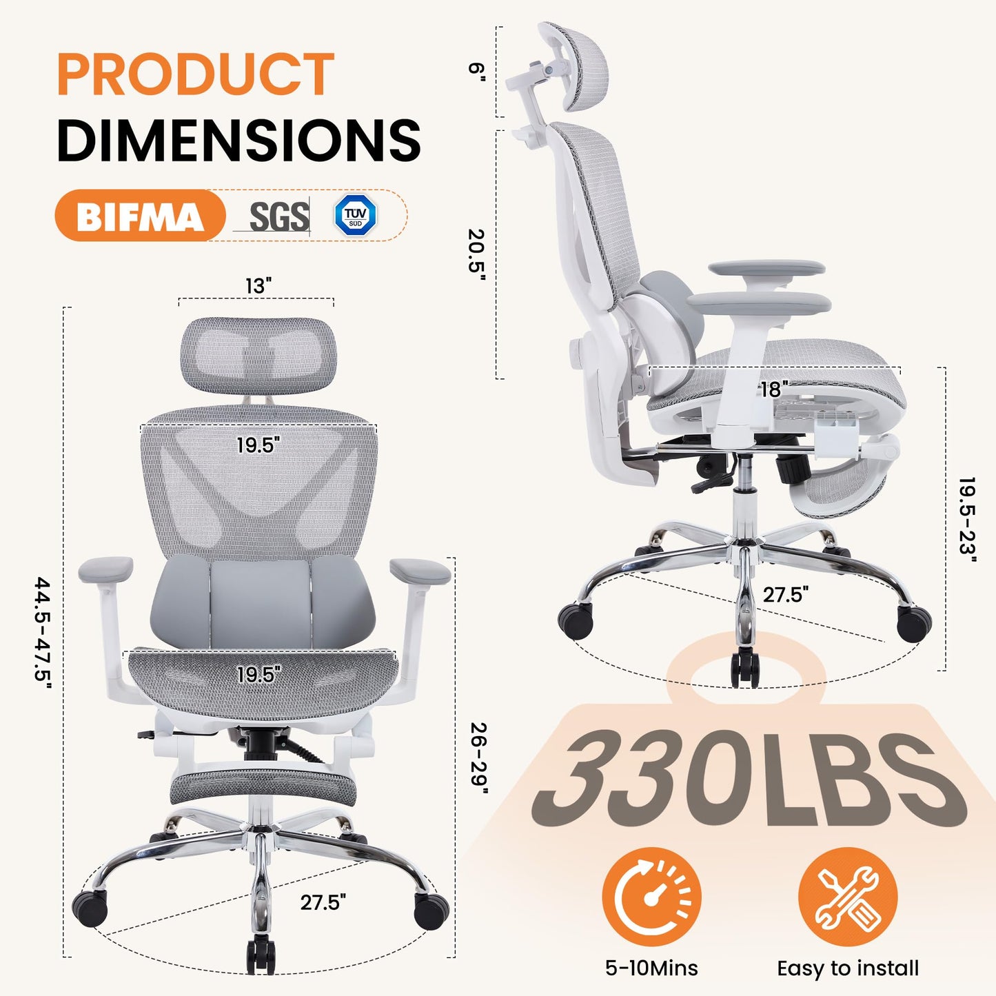 LuxErgo 7011 N2 Office Chair
