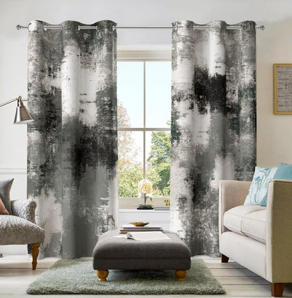 Asuexpect Abstract 50% Blackout Curtains