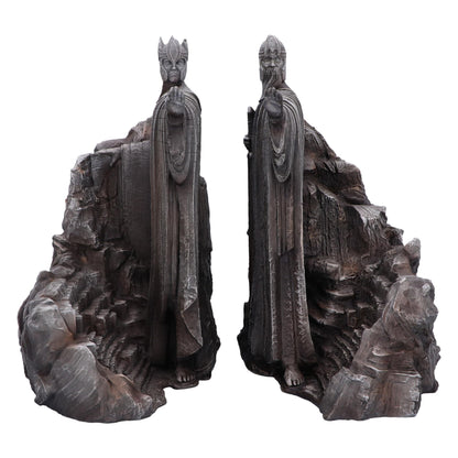 Lord of the Rings Argonath Resin Bookends Hand Painted Middle Earth Bookcase Decor
