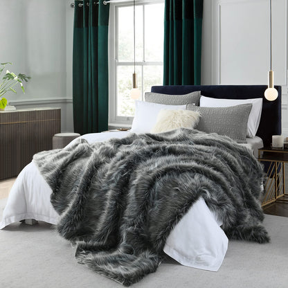 HORIMOTE HOME Faux Fur Blanket