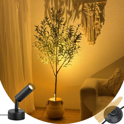 Faux Olive Tree with Real Wood Trunk