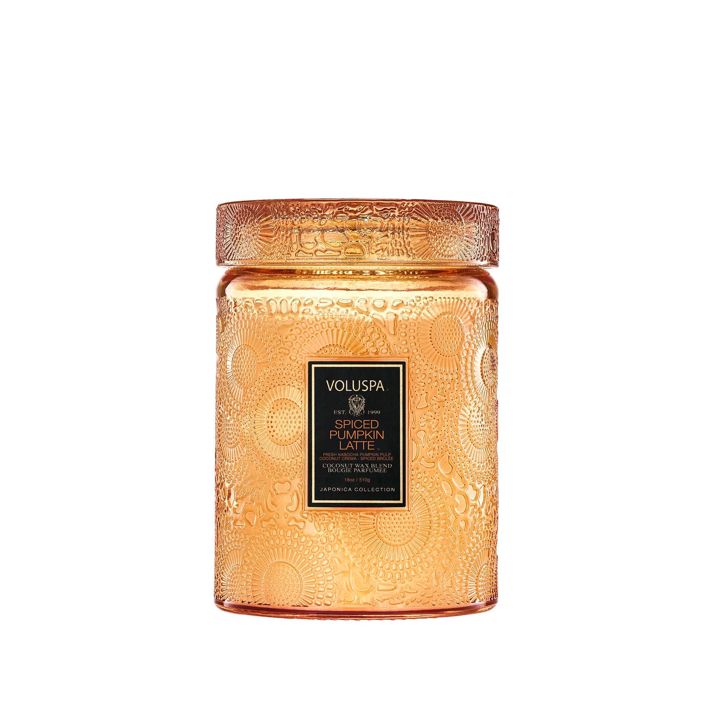 Luxury Scented Candle in Japonica Jar with Coconut Wax and Long Burn Time Vegan Home Decor