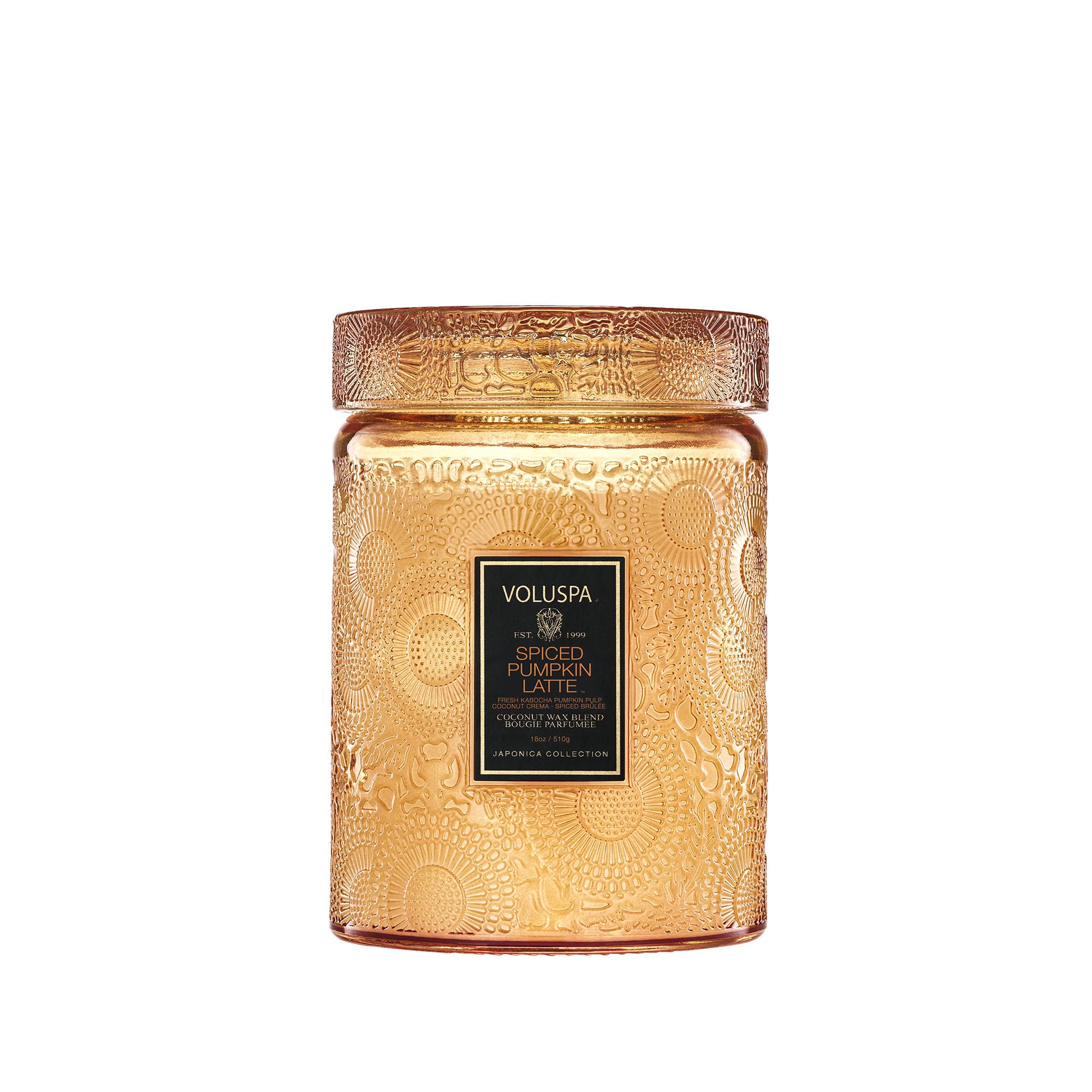 Luxury Scented Candle in Japonica Jar with Coconut Wax and Long Burn Time Vegan Home Decor