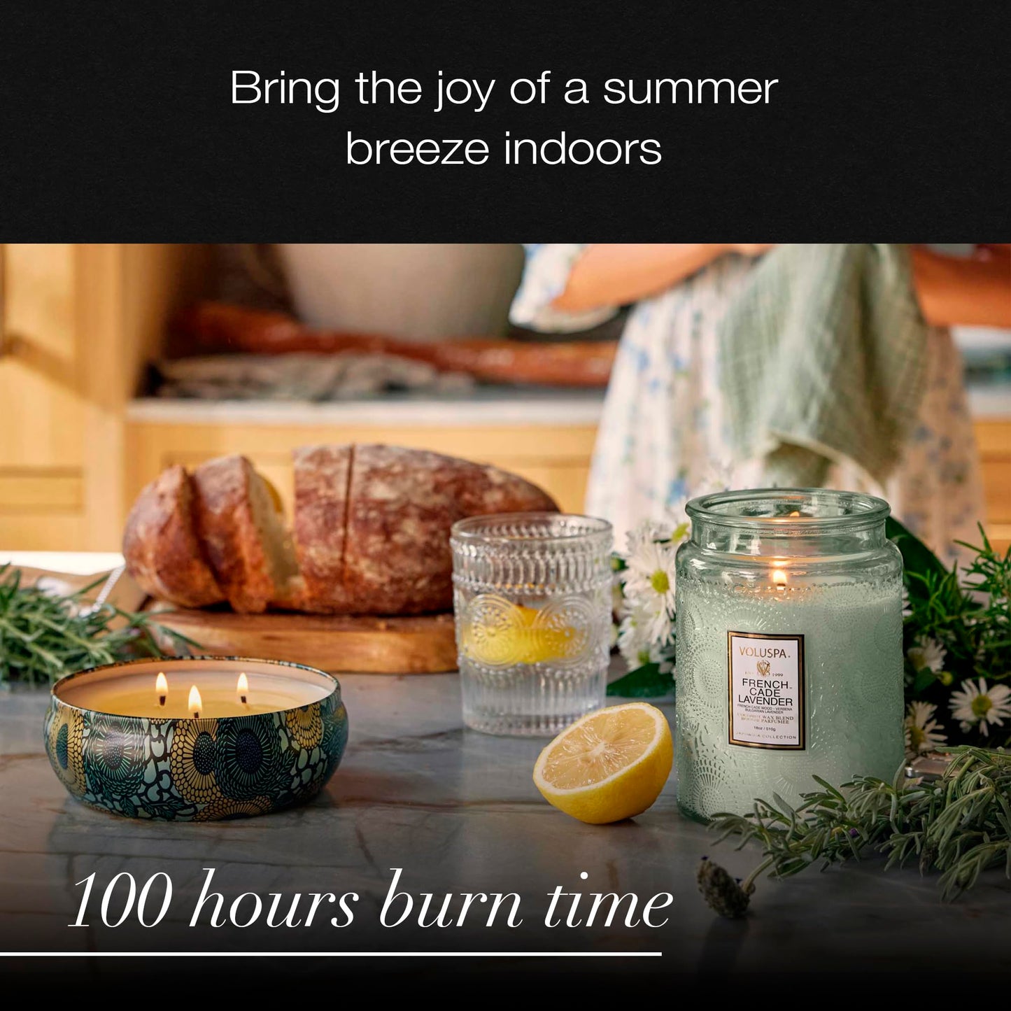 Luxury Scented Candle in Japonica Jar with Coconut Wax and Long Burn Time Vegan Home Decor