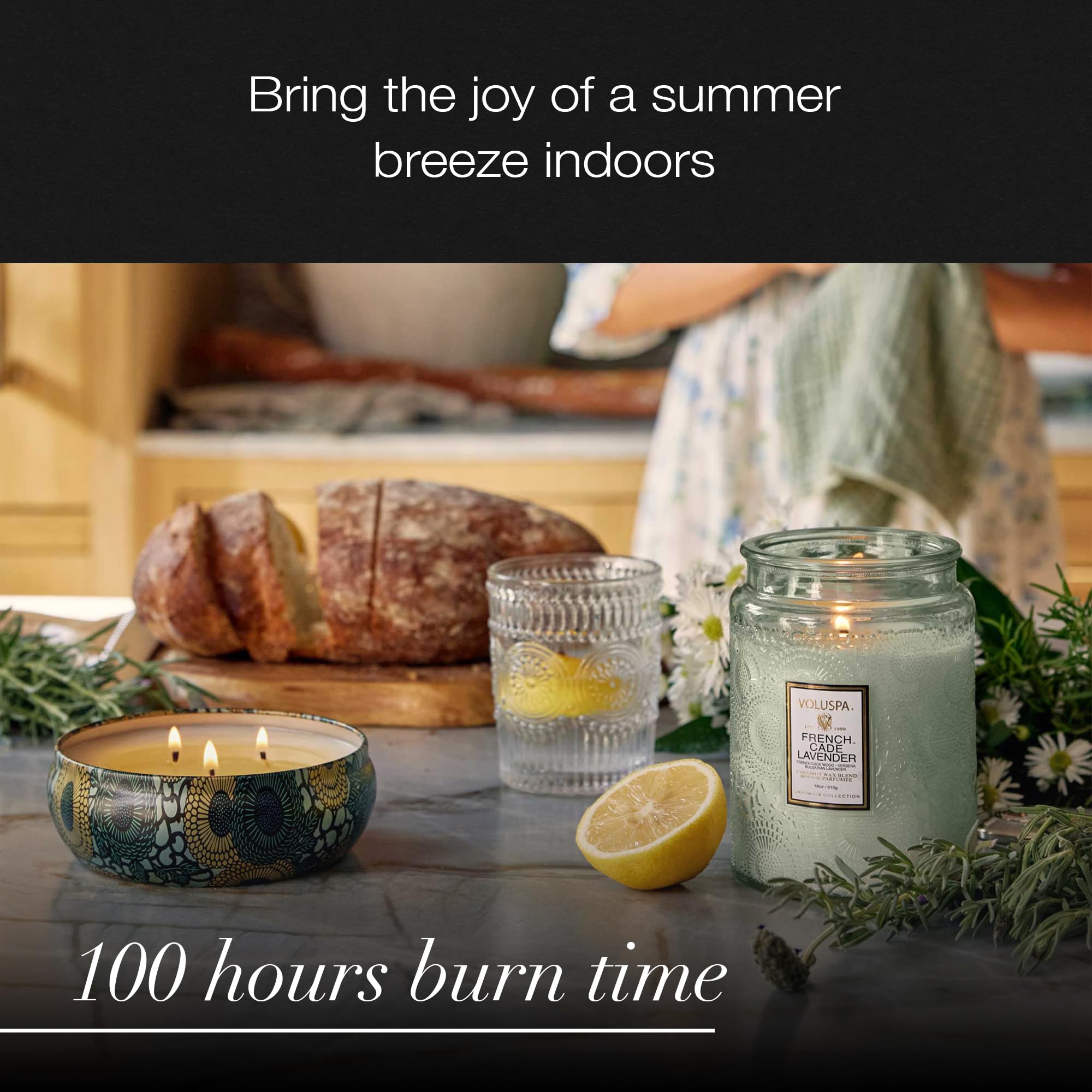 Luxury Scented Candle in Japonica Jar with Coconut Wax and Long Burn Time Vegan Home Decor