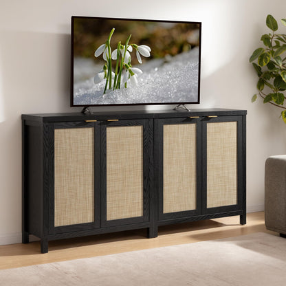 Rattan Sideboard with Storage