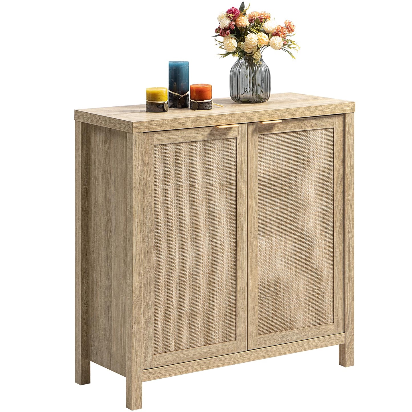 Rattan Sideboard with Storage