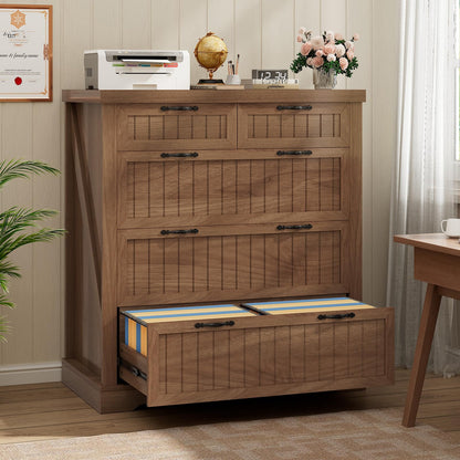 SEDETA Farmhouse Filing Cabinet for Home Office