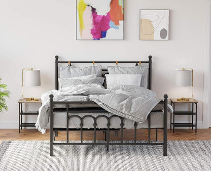 End Table Nightstand for Small Spaces Easy Assembly Home Furniture