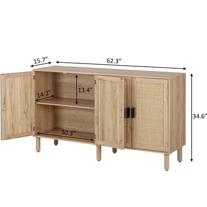 Finnhomy Sideboard Buffet Cabinet hebing