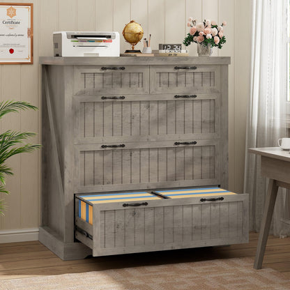 SEDETA Farmhouse Filing Cabinet for Home Office