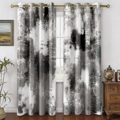 Asuexpect Abstract 50% Blackout Curtains