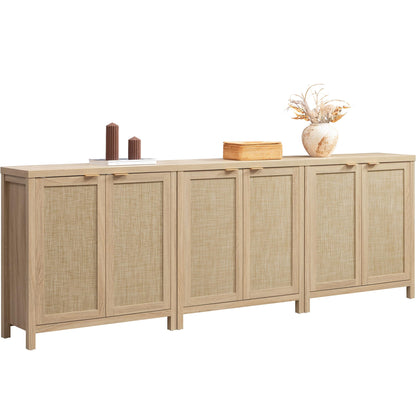 Rattan Sideboard with Storage